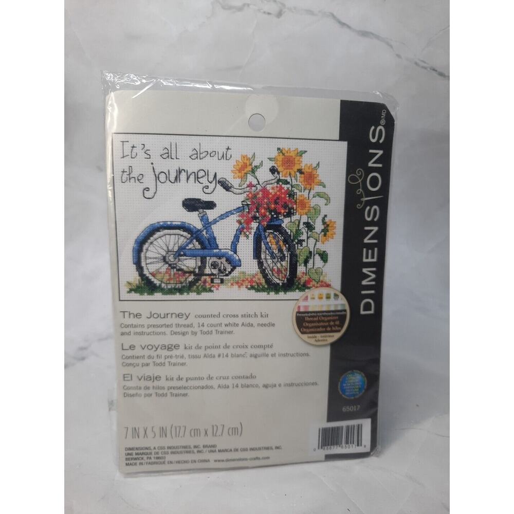 Dimensions Cross Stitch Kit - Blue and Orange